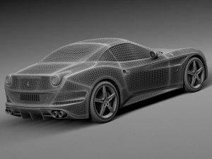Ferrari California T 2015 Modelo 3D