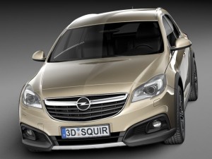 Opel Insignia Country Tourer 2014 3D Model