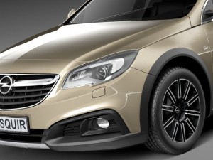 Opel Insignia Country Tourer 2014 3D Model