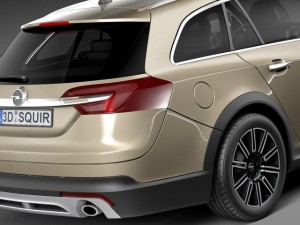 Opel Insignia Country Tourer 2014 3D Model