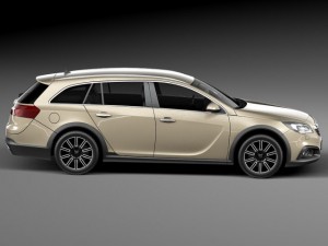 Opel Insignia Country Tourer 2014 3D Model