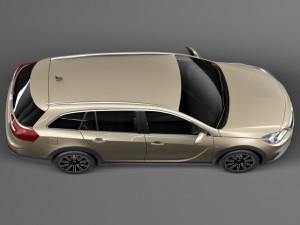Opel Insignia Country Tourer 2014 3D Model