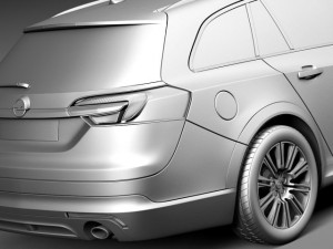 Opel Insignia Country Tourer 2014 3D Model