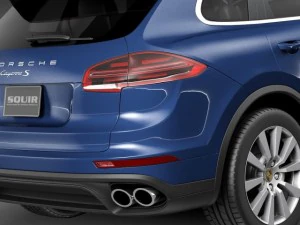 Porsche Cayenne S 2015 3D Model