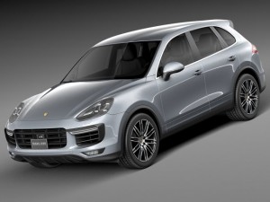 Porsche Cayenne Turbo 2015 Modelo 3D