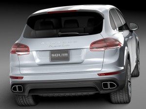 Porsche Cayenne Turbo 2015 Model 3D