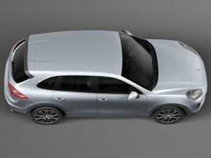 Porsche Cayenne Turbo 2015 Model 3D