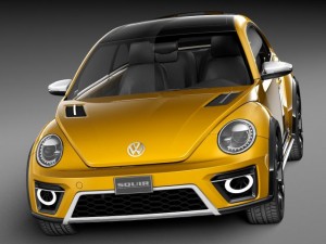 Volkswagen Beetle Dune Concept 2014 Modelo 3D