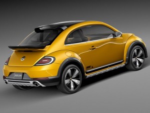 Volkswagen Beetle Dune Concept 2014 Modelo 3D