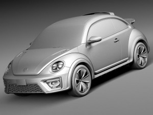 Volkswagen Beetle Dune Concept 2014 Modelo 3D