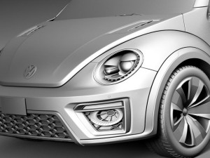 Volkswagen Beetle Dune Concept 2014 Modelo 3D