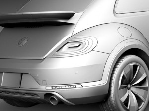 Volkswagen Beetle Dune Concept 2014 Modelo 3D