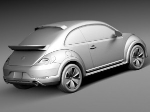Volkswagen Beetle Dune Concept 2014 Modelo 3D