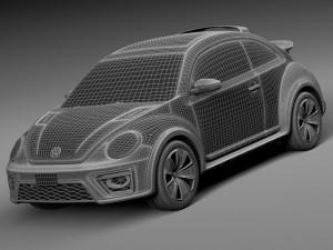 Volkswagen Beetle Dune Concept 2014 Modelo 3D