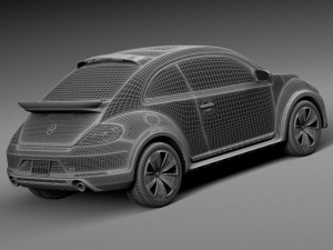 Volkswagen Beetle Dune Concept 2014 Modelo 3D