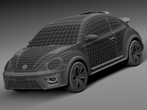 Volkswagen Beetle Dune Concept 2014 Modelo 3D