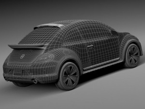 Volkswagen Beetle Dune Concept 2014 Modelo 3D