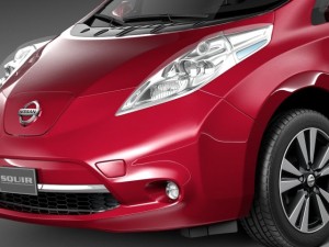 Nissan Leaf 2014 Modelo 3D