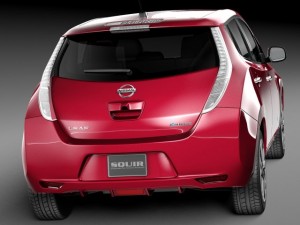 Nissan Leaf 2014 Modelo 3D