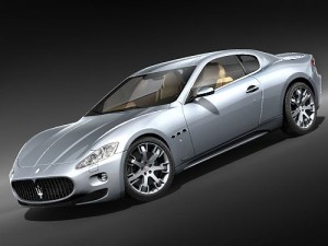 Maserati GranTurismo S 3D Model