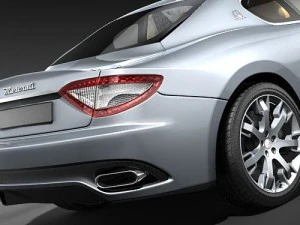 Maserati GranTurismo S 3D Model