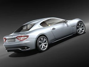 Maserati GranTurismo S 3D Model