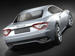 Maserati GranTurismo S 3D Model
