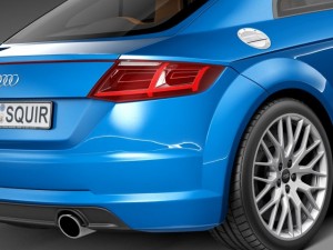 Audi TT 2015 3D Модель