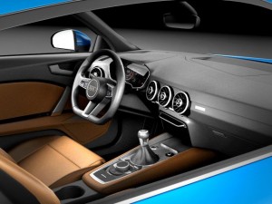 Audi TT 2015 3D Модель