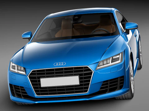 Audi TT 2015 Modelo 3D