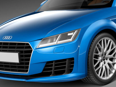 Audi TT 2015 Modelo 3D