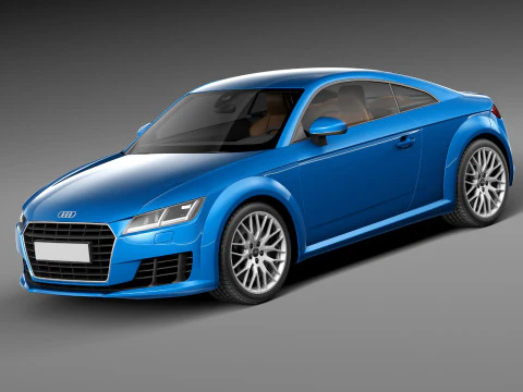 Audi TT 2015 Modelo 3D