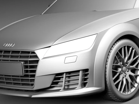 Audi TT 2015 Modelo 3D