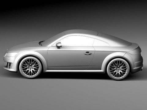 Audi TT 2015 3D Model