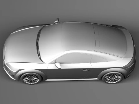 Audi TT 2015 Modelo 3D