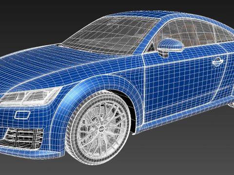 Audi TT 2015 Modelo 3D