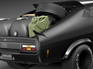 Falcon 1973 MadMax Interceptor Movie Car 3D Модель