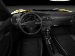 Porsche 911 Turbo Cabrio 996 2002 3D Model