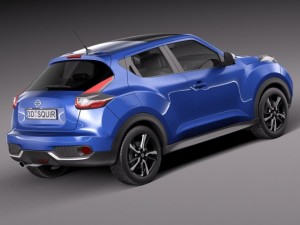 Nissan Juke 2015 3D Model