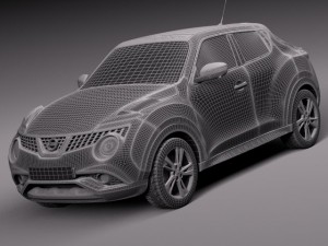 Nissan Juke 2015 3D Model