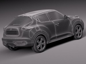 Nissan Juke 2015 3D Model