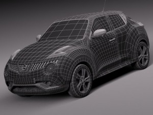 Nissan Juke 2015 3D Model