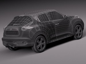 Nissan Juke 2015 3D Model