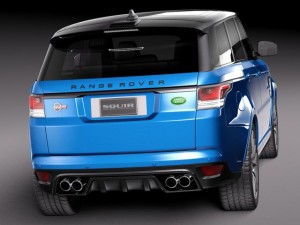 Land Rover Range Rover Sport SVR 2015 Model 3D