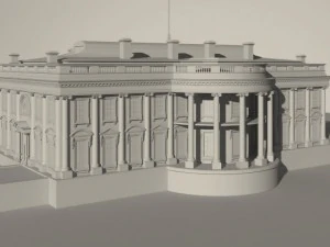 The White House 3D Model