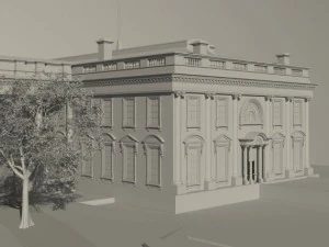The White House 3D Model