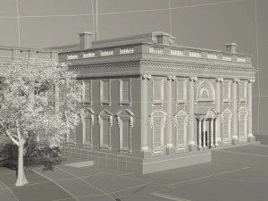 The White House 3D Model
