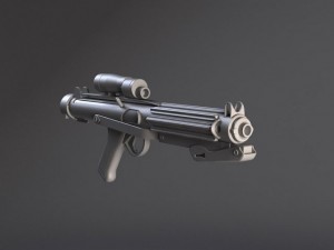 Star Wars Storm Trooper Rigged 3D Модель