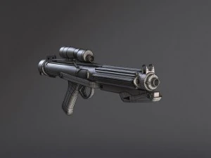 Star Wars Storm Trooper Rigged 3D Model