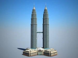 Tours Petronas Modèle 3D